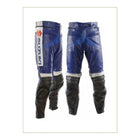 SUZUKI MEN MOTORCYCLE BLUE CE ARMOR PANTS
