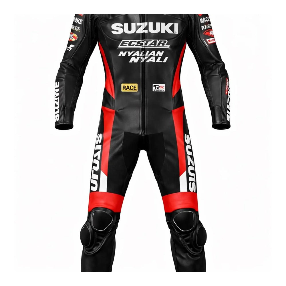 SUZUKI ECSTAR MOTORCYCLE LEATHER RACING SUIT