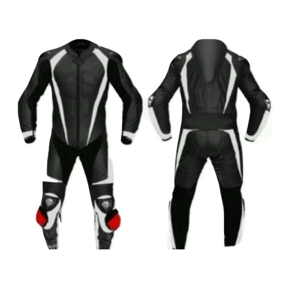 PRO ONE PIECE MEN MOTORCYCLE LEATHER RACING SUIT