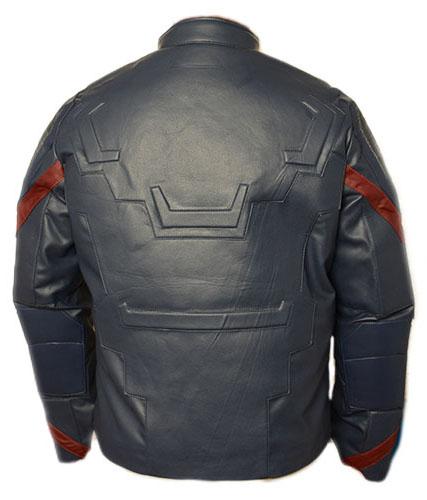 Avengers Endgame Captain America Genuine Leather Jacket