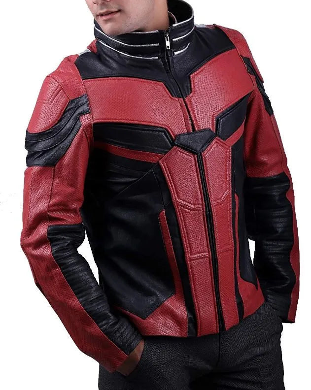 Avengers Endgame Antman Paul Rudd Leather Jacket