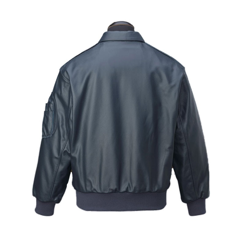 Men’s Aviation Aircrew Leather Jacket