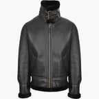 Aviator Shearling Men's Sheepskin B3 Bomber Jacket