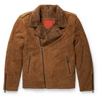 Men Aviator B3 Brown Shearling RAF Flight Fur Sheepskin Jacket