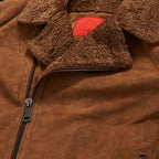 Men Aviator B3 Brown Shearling RAF Flight Fur Sheepskin Jacket