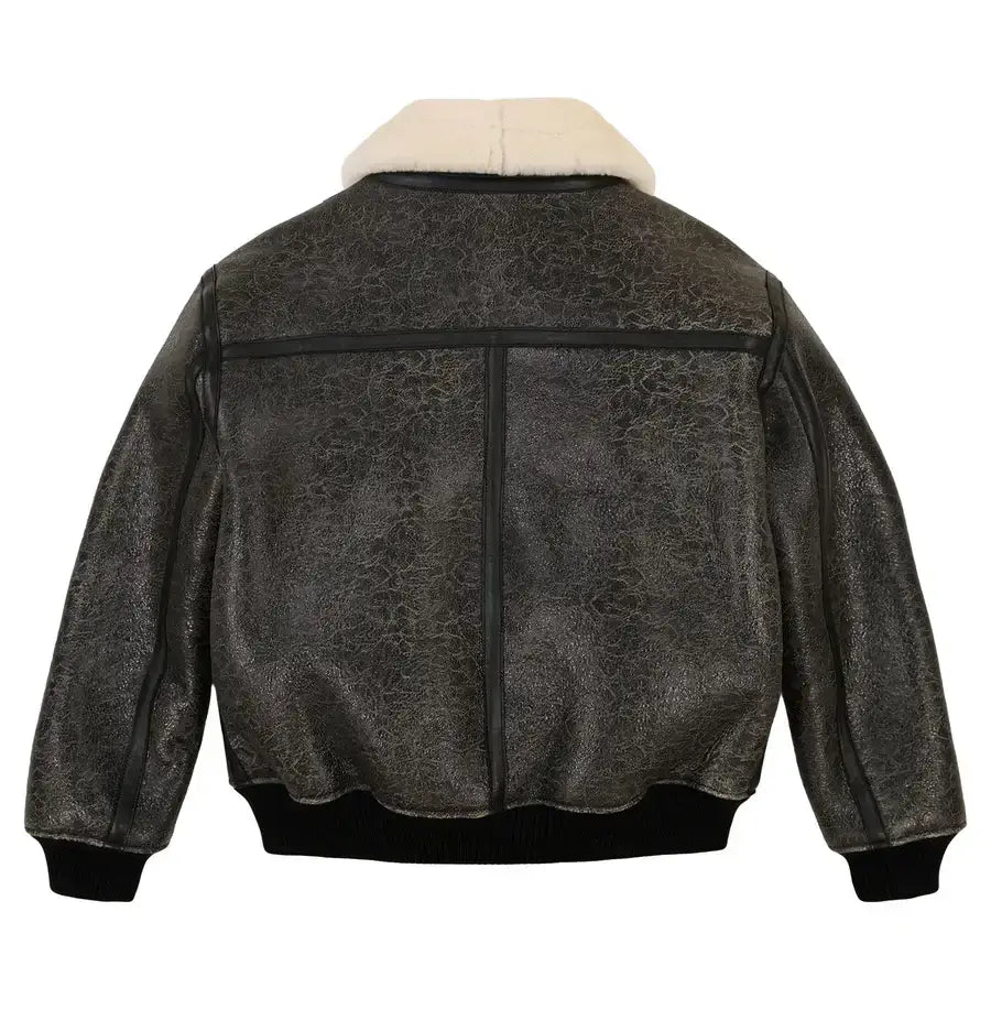 Avirex Shearling B-3 Leather Jacket