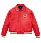 Avirex USA Red Icon Genuine Leather Jacket