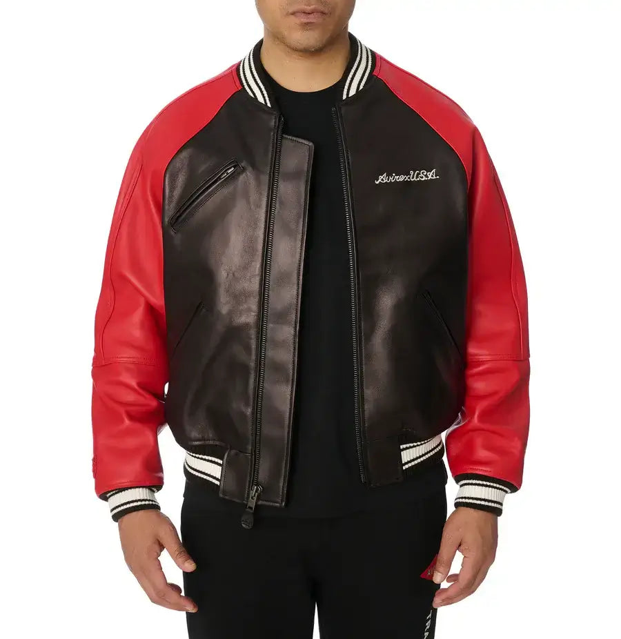 Avirex Track & Field Varsity Jacket