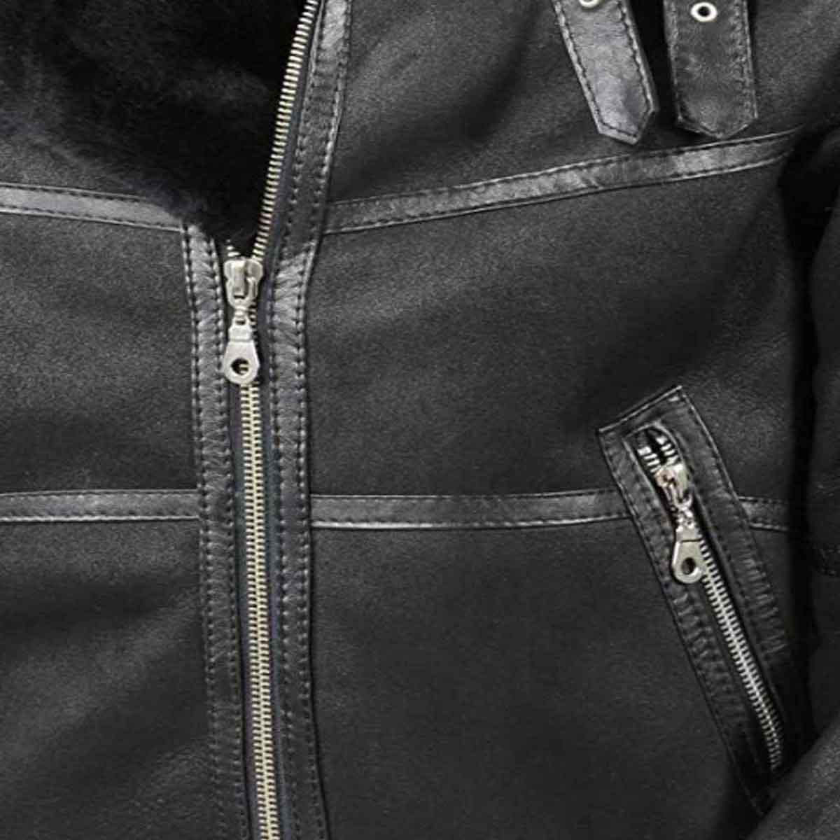 Aviator Mens B16 Shearling Jacket
