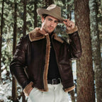 B3 Aviator Jacket In Distressed Flight Style