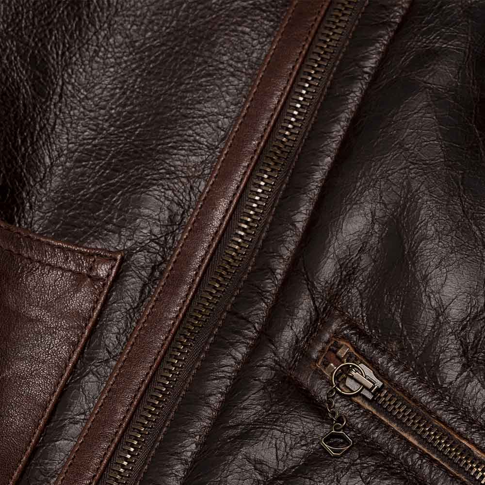 B3 Aviator Jacket In Distressed Flight Style