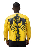 Wolverine Hugh Jackman X-Men Yellow Leather Jacket