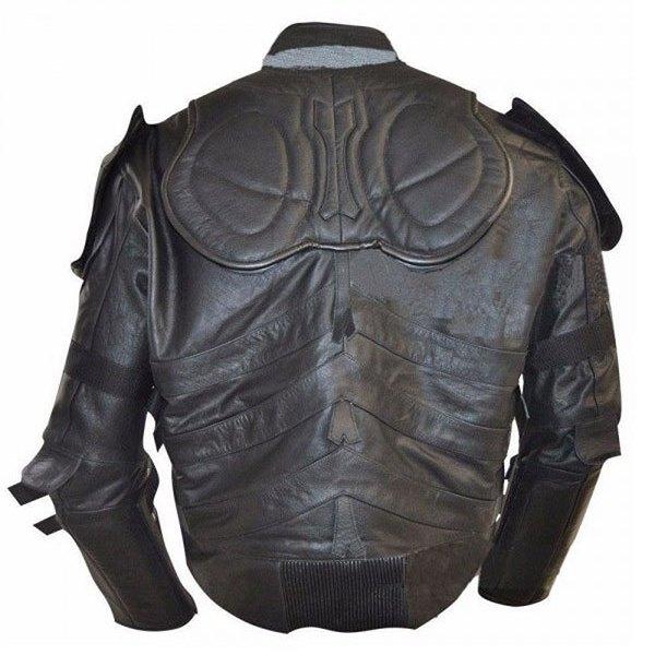 Batman The Dark Knight Rises Motorcycle Leather Jacket