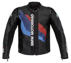 BMW Motorrad Black Racing Motorbike Cowhide Leather Jacket