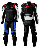 BMW Motorrad Motorbike CE Approved Armors Genuine Cowhide Leather Suit