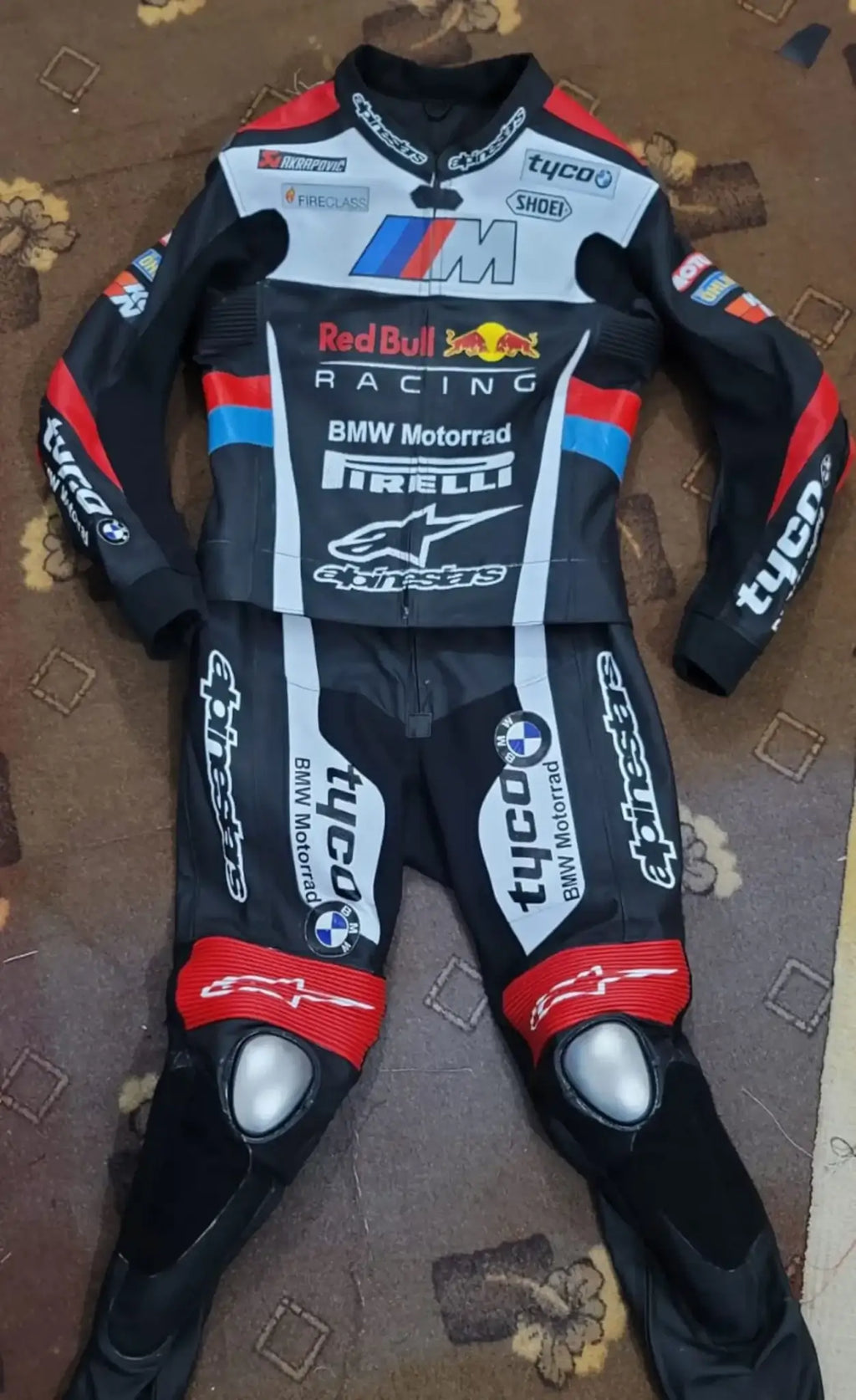 BMW Custom Leather Motorcycle Racing Suit – Tailored Protection & Performance
