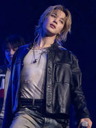 Jimin Event 2026 Leather Jacket
