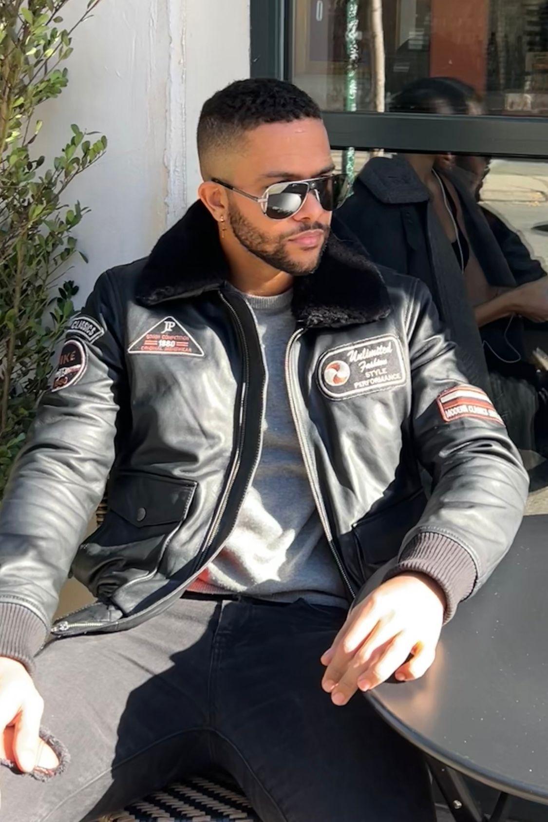 A2 Flight Jacket with Patches