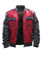 Marty McFly back to the future Movie Leather jacket
