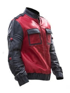 Marty McFly back to the future Movie Leather jacket