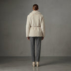 Women's White Shearling Jacket