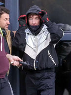 Barry Keoghan Crime 101 Black Track Jacket