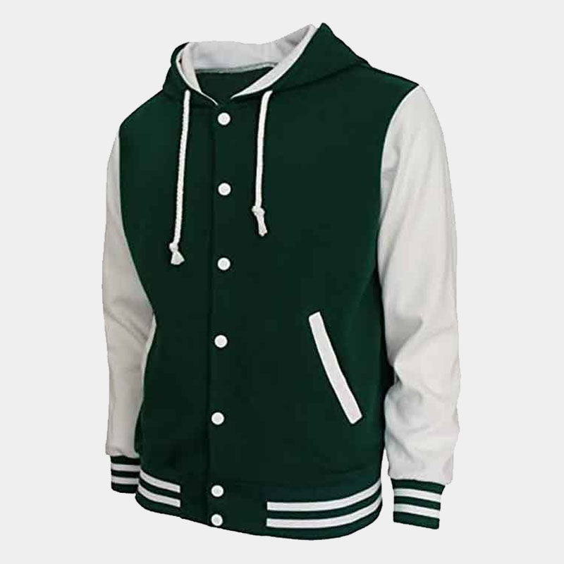 Baseball Guy BCPOLO Leather Letterman Jacket