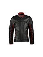 Batman Dark Knight Black Leather Jacket