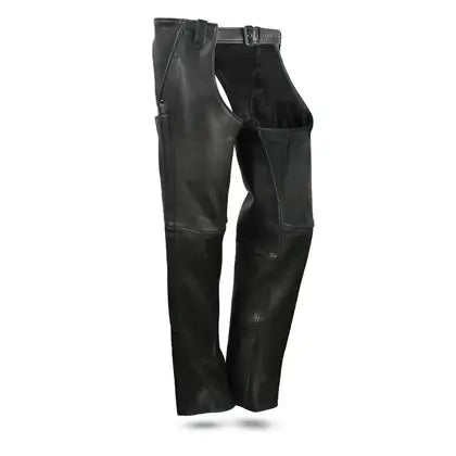 Biker Leather Chaps