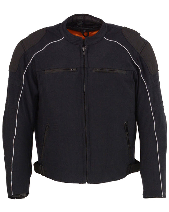 Men's Riding MotoFashion Mesh Racing with Removable Rain Jacket
