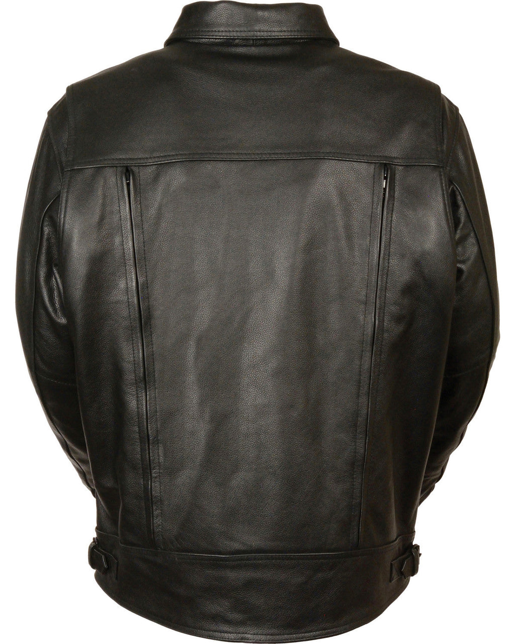Men's Riding MotoFashion High End Utility Pocket Vented Cruiser Jacket