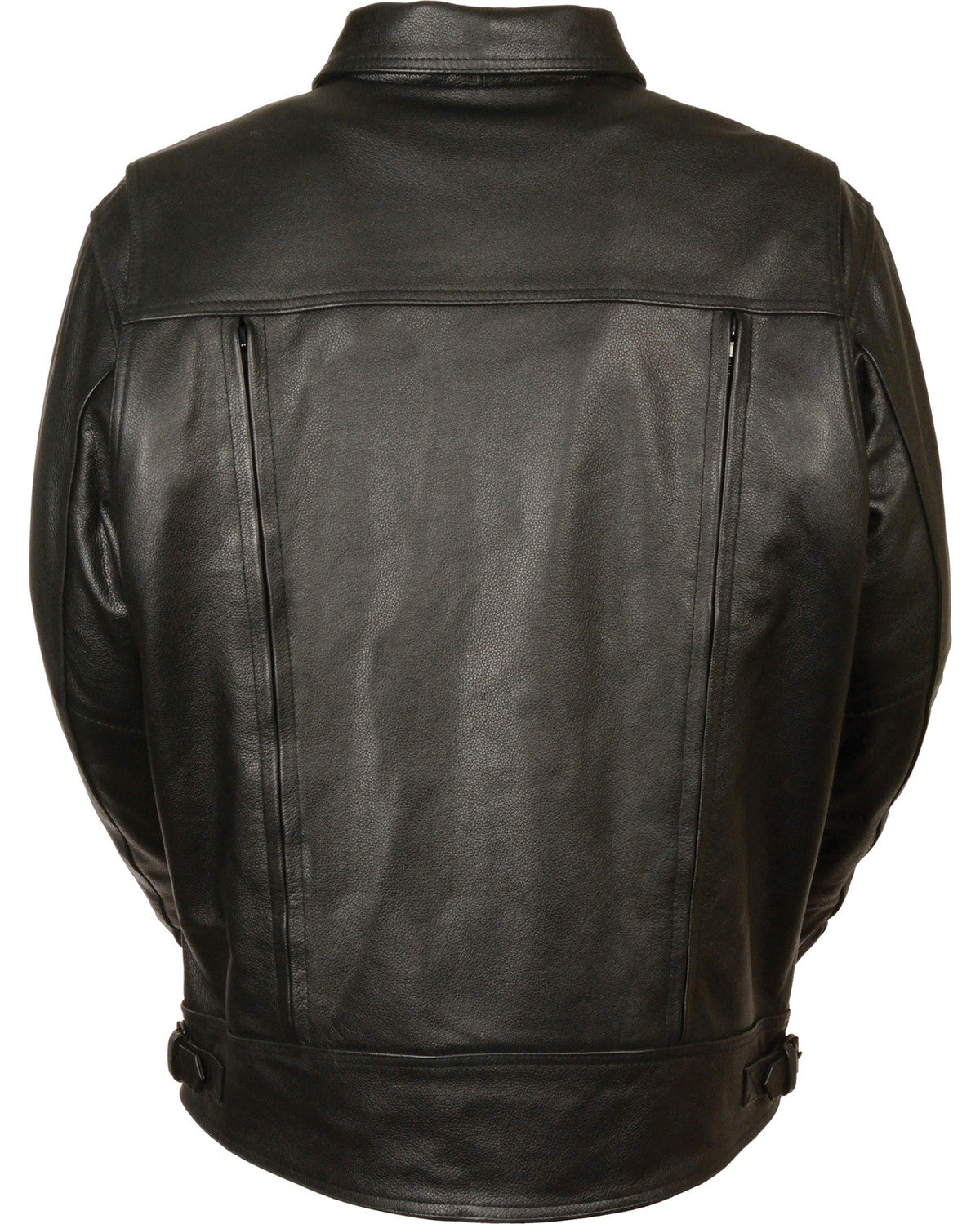 Men's Riding MotoFashion High End Utility Pocket Vented Cruiser Jacket
