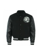 Black Letterman Billionaire Boys Club Varsity Jacket