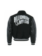 Black Letterman Billionaire Boys Club Varsity Jacket