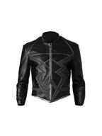 Black Bolt Avenger Leather Jacket