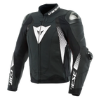 Dainese Super Speed 4 Men’s Motorcycle Leather Jacket (Black/Black)