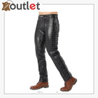 Men's Black Leather Pants – Premium Genuine Lambskin Leather Trousers