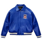 Avirex USA Blue Icon Genuine Leather Jacket
