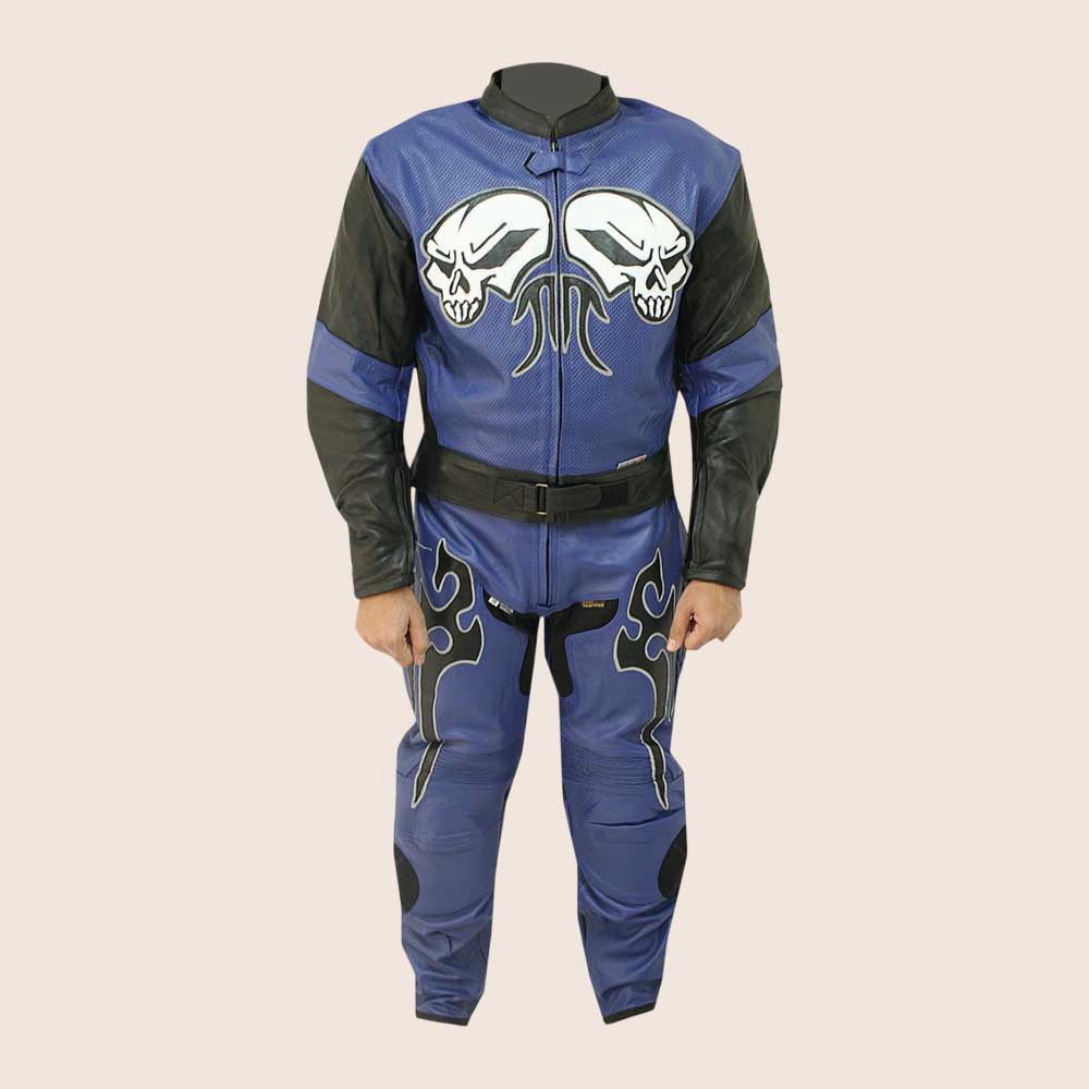 Blue Moon Motorbike Leather Suit
