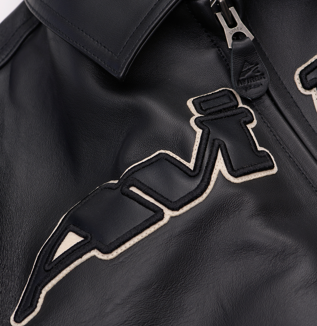 Avirex Legend Lamb Leather Jacket For Wmens