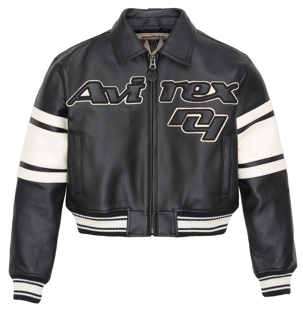 Avirex Legend Lamb Leather Jacket For Wmens