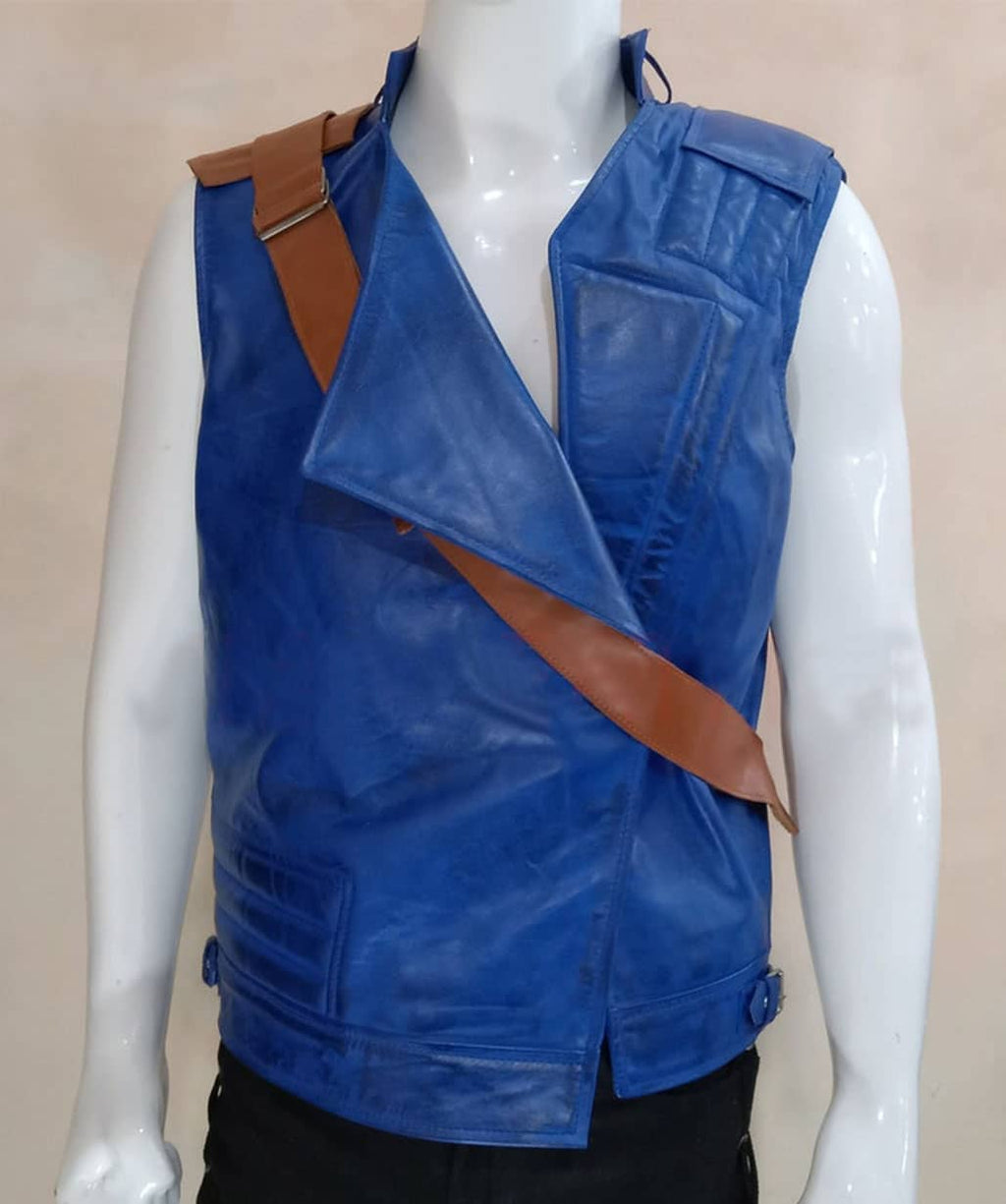 Star Wars Jedi Survivor Blue Vest Jacket