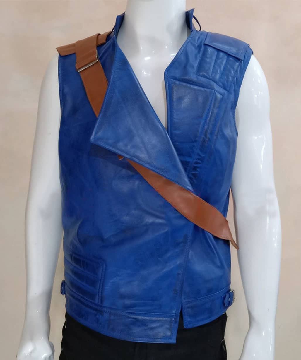 Star Wars Jedi Survivor Blue Vest Jacket