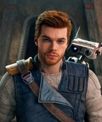 Star Wars Jedi Survivor Blue Vest Jacket