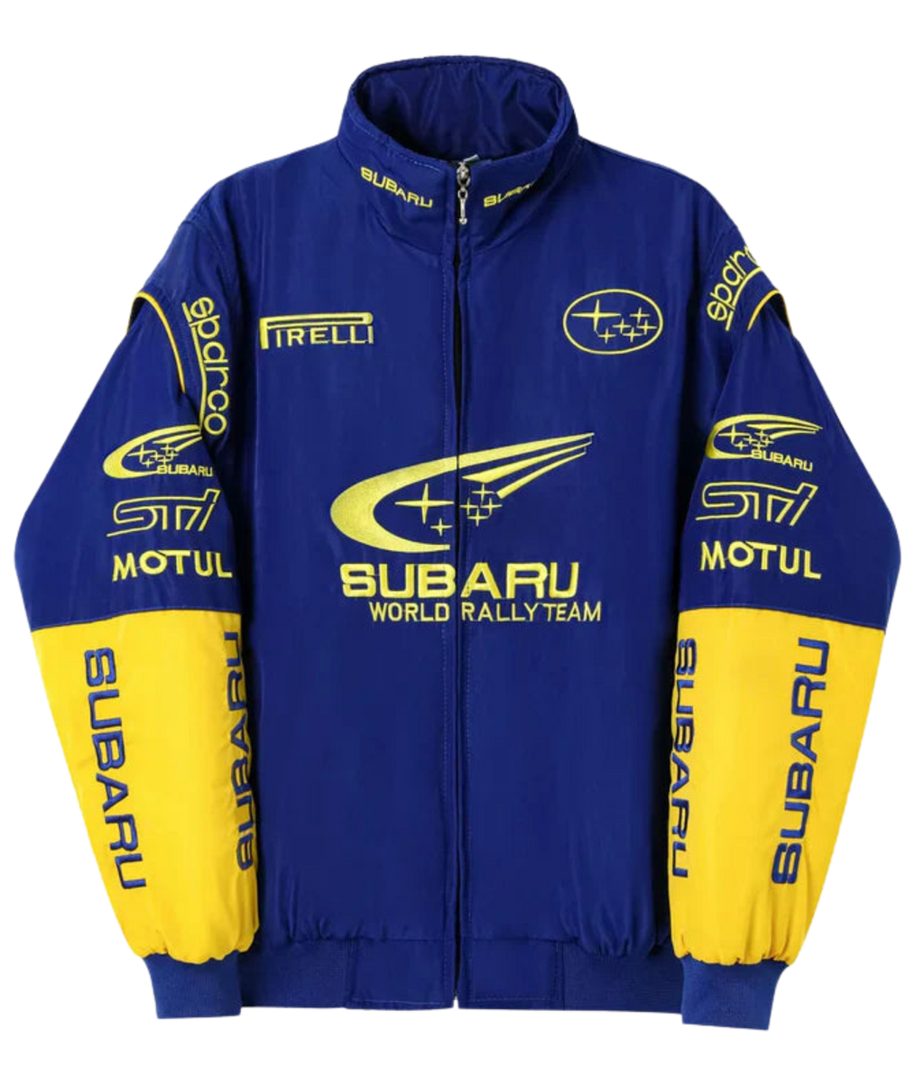 SUBARU RALLY F1 RACING JACKET - BLUE