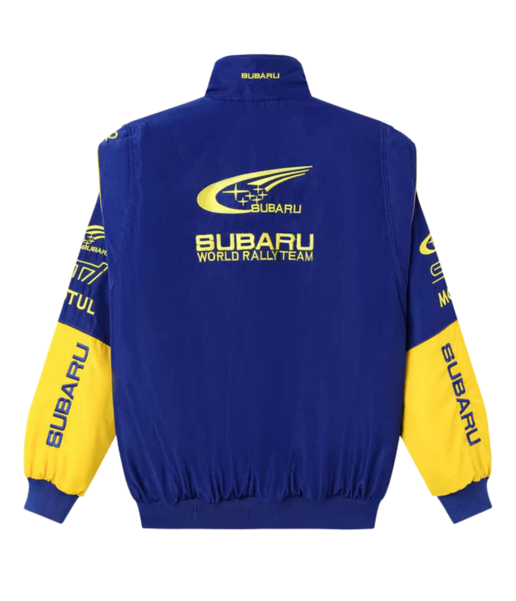 SUBARU RALLY F1 RACING JACKET - BLUE