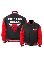 Chicago Bulls Wool Varsity Jacket