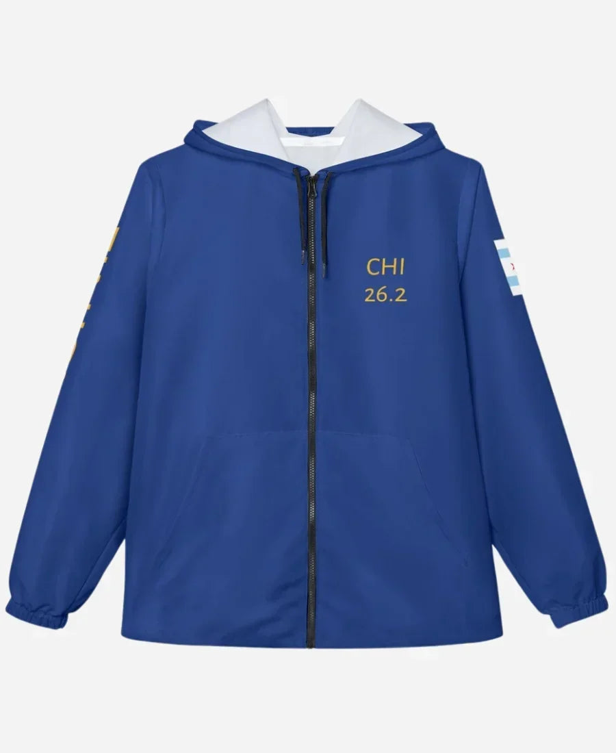 Chicago Marathon Finisher Windbreaker Track Jacket