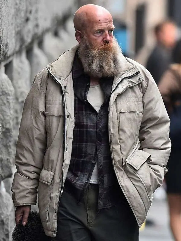 Clay face Tom Rhys Harries 2026 Grey Cotton Jacket