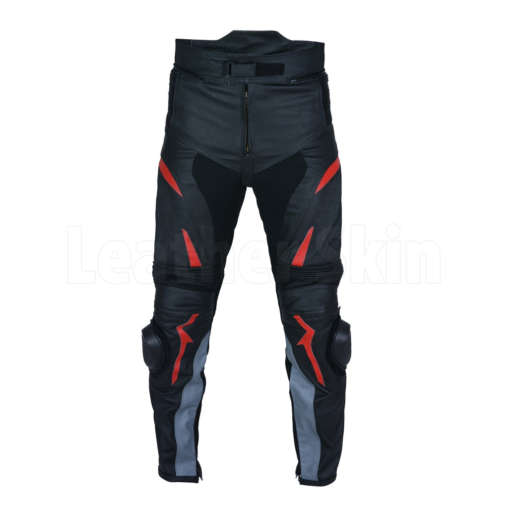 Comfy Black Men Motorcycle leather Pants